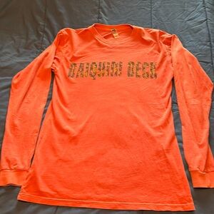 Men’s Long sleeve T-shirt Salmon colar size small from Daiquiri Deck Sieta Key